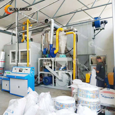 Impianto di separazione dell'alluminio e della plastica per la migliore macchina di taglio e triturazione del cartone ACP ACM