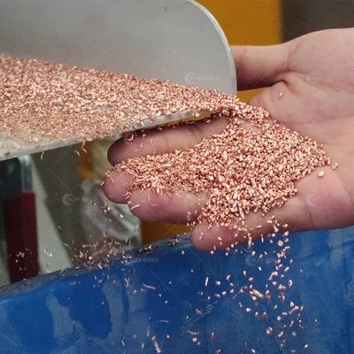 Macchina per il granulato di cavi di rame per il riciclaggio di rottami di filo di rame in impianti di produzione