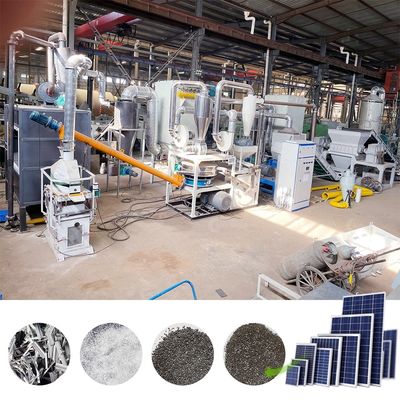 Rivoluzionate il vostro processo di riciclaggio con la soluzione di riciclaggio con celle solari da 220 v/380 v