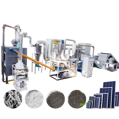 Rivoluzionate il vostro processo di riciclaggio con la soluzione di riciclaggio con celle solari da 220 v/380 v