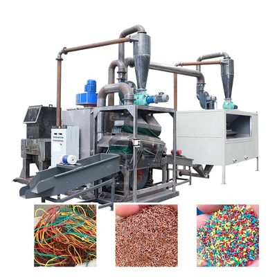 Equipaggiamento per il riciclo di cavi di rame Granulatore di triturazione con alta produttività