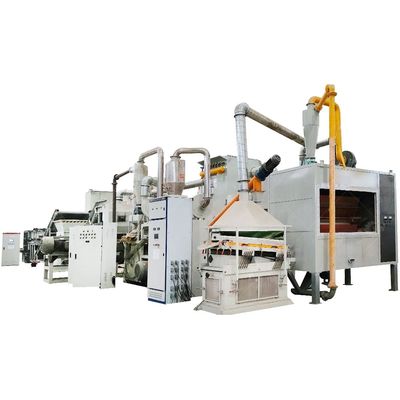 200-1000 kg/h di capacità Macchina di riciclaggio di pannelli solari mono per moduli fotovoltaici nel 2024