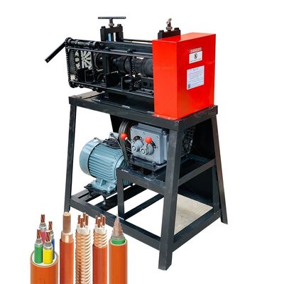 Tipo 67kg Scrap 10-120mm Thin Cable Recycling Machine Cable Wire Stripper Machine