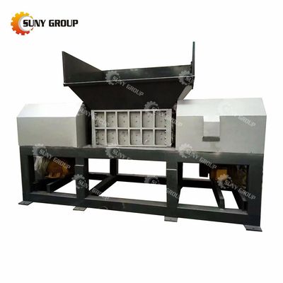 PLC Core Components Motor Car Shredder Machine per la lavorazione dell'acciaio al carbonio