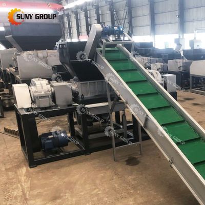 800-5000 kg/h Capacità Schrott Metal Double Shaft Shredder con lame personalizzabili