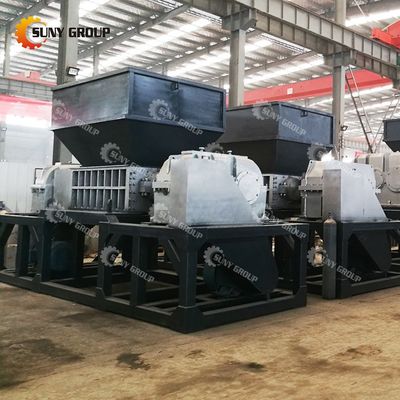 800-5000 kg/h Capacità Schrott Metal Double Shaft Shredder con lame personalizzabili