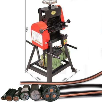 Macchina di riciclaggio di cavi elettrici con uscita di potenza di 4,5 kW