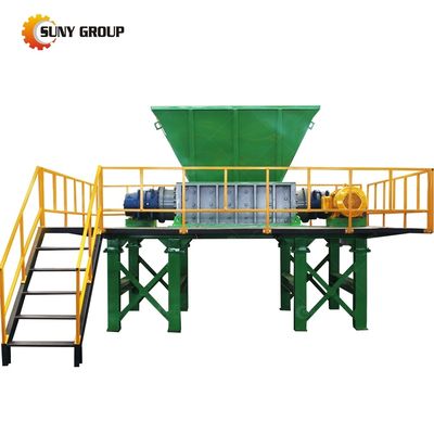 PLC Core Components Motor Car Shredder Machine per la lavorazione dell'acciaio al carbonio