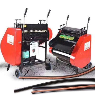 Macchina automatica per la separazione dei rifiuti di filo di rame