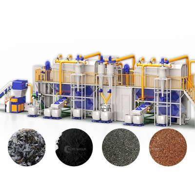 Macchina di riciclaggio della polvere di metano di litio e di grafite di cobalto per batterie per computer portatili