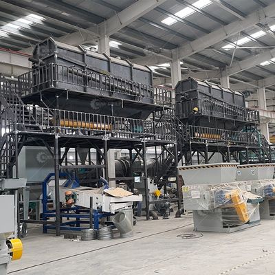 200-3000 kg/h Macchina per il riciclaggio dei rottami delle batterie agli ioni di litio con componenti del nucleo del motore