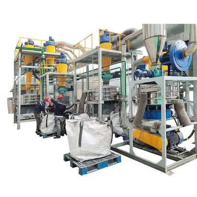 Linea avanzata di riciclaggio delle batterie agli ioni di litio per 220V/380V/tensione personalizzata