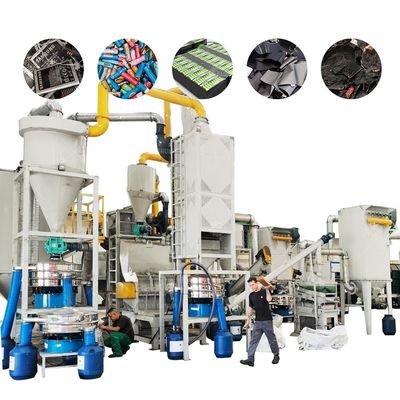 Impianto di idrometallurgia per il riciclo di batterie agli ioni di litio con 220V/380V/tensione personalizzata