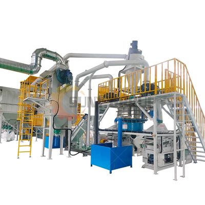 Macchina di riciclaggio delle batterie al litio di design cilindrico per la separazione delle batterie di scarto