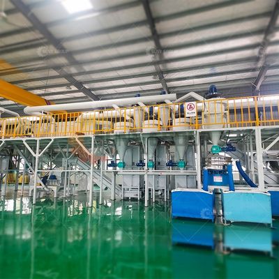 Macchina di riciclaggio delle batterie al litio di design cilindrico per la separazione delle batterie di scarto