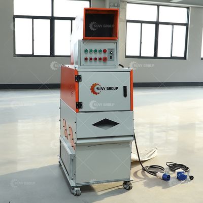 Indice di selezione del 99% 30-50 kg/h Granulatore di cavi di rame