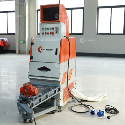 Apparecchiature di riciclaggio di rottami di cavi granulatori automatici