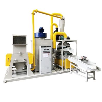 Tasso di selezione del 99% Electrostatic Copper Wire Scrap Crush Recycling Machine Copper PVC Separation Plant