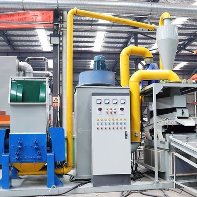 Macchina di separazione del filo di rame per apparecchiature di granulazione di cavi controllata da PLC
