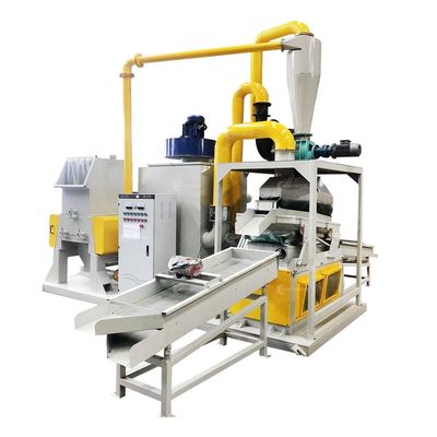 Macchina di separazione del filo di rame per apparecchiature di granulazione di cavi controllata da PLC