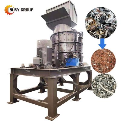 2/4 Martelli Verticale Scrap Metal Crusher Machine Perfetto per Video Outgoing-ispezione