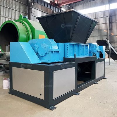 3000KG Rifiuti Motherboard Shredder PCB Board Double Shaft Shredding Machine per il riciclaggio