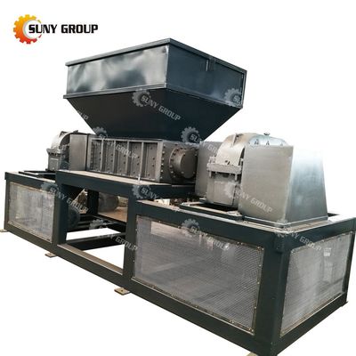 15000W Trinciatore a doppio albero per attrezzature di riciclaggio e frantumazione del legno metallico e di plastica