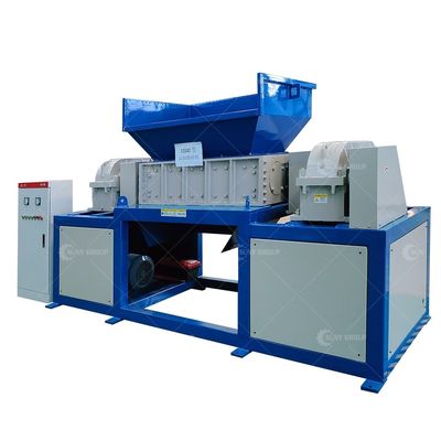 15kW motore a doppio albero di rottami trituratore di metalli per automobili usate