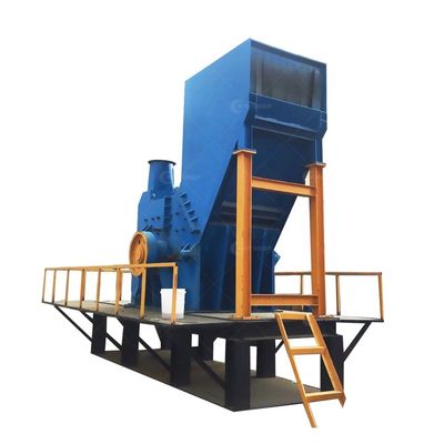 Crasatore a martello verticale per rifiuti metallici Peso KG 12000 Numero di martelli 2/4/pcs