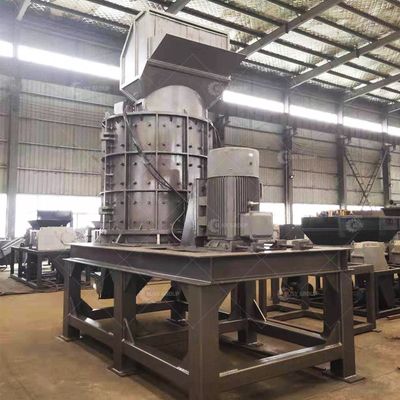 Vertical Shaft Stone Hammer Crusher con 2 martelli e peso di 12000KG