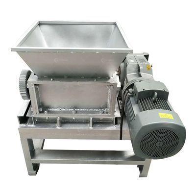 Progettazione compatta 380V/50Hz Voltage Mini Double Shaft Shredder per la produzione su piccola scala