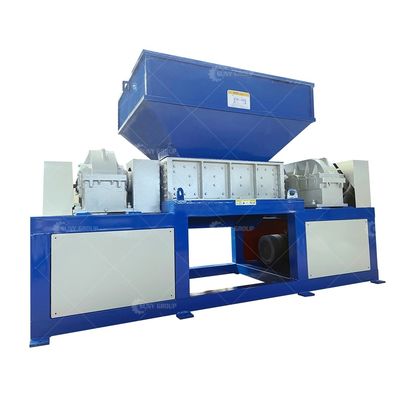 9CrSi/D2/SKD-11 Blades Double Shaft Shredder per pneumatici di plastica, legno e rottami metallici