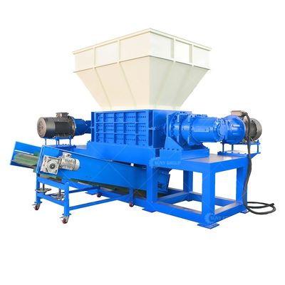 9CrSi/D2/SKD-11 Blades Double Shaft Shredder per pneumatici di plastica, legno e rottami metallici