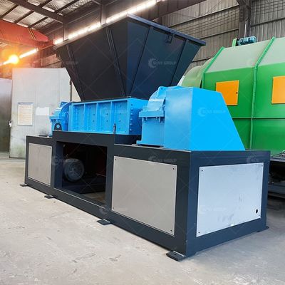 PLC controllato Fast Delivery Electric Alumini rifiuti due alberi triturazione macchina