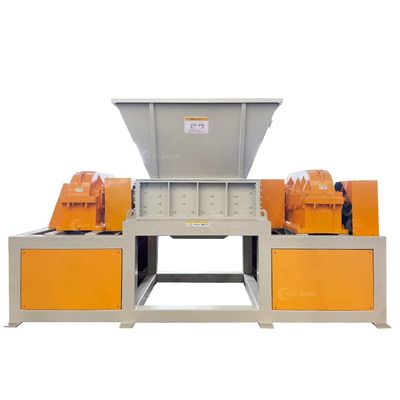 Rompitore a doppio albero ad alta potenza da 15000 W per rifiuti domestici con lame 9CrSi/D2/SKD-11